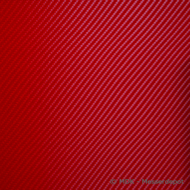 HOLSTEX | Thickness 2.0mm | Carbon Fiber red | Plate approx. 200x300 mm