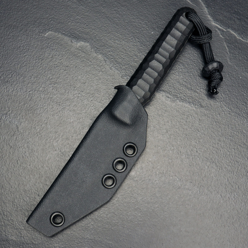 Forge Works - Gentleman - EDC knife with 3mm AEB-L steel and G10 handle in black