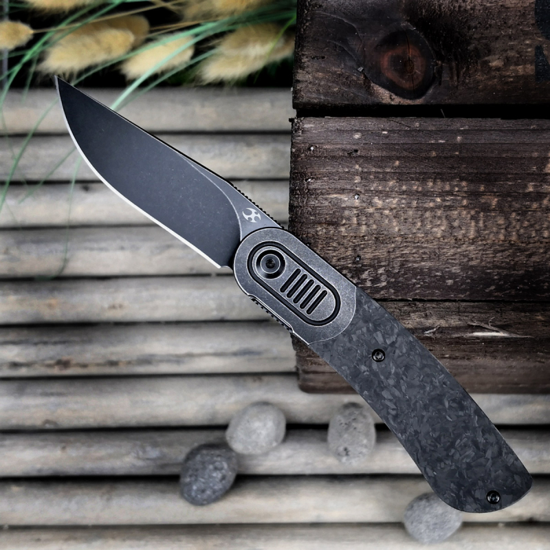 Kansept Knives Reverie - CPM-S35VN Frontflipper mit Titan und Carbon nach dem Design von Justin Lundquist - Kaufempfehlung
