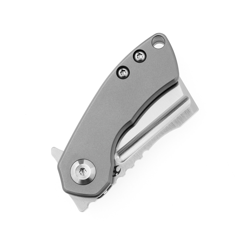 Kansept Korvid Mini Full Titan Messer sandgestrahlt mit CPM-S35Vn Klinge nach dem Design von Koch Tools