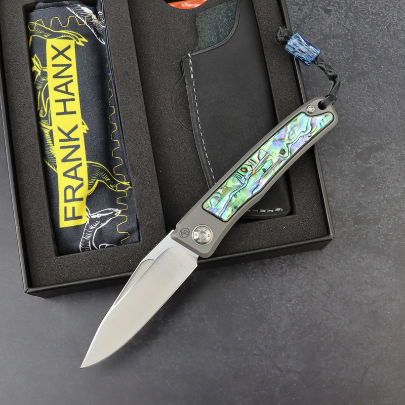 24-188 Rinkhals Arno Bernard | Fuller RWL34 Half stop | Titan Slipjoint | Abalone Beschalung