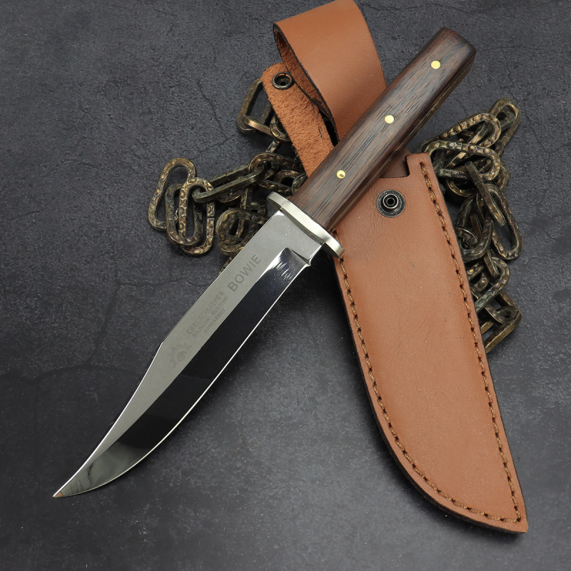 Schlieper Bowie Messer eines der letzten aus der Olbertz Produktion - Jahr 2000