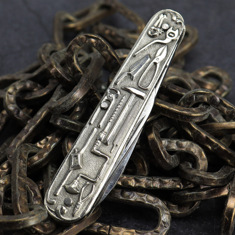 Altes Herrenmesser aus dem Bergischen Land - Wirminghaus & Funke Remscheid"