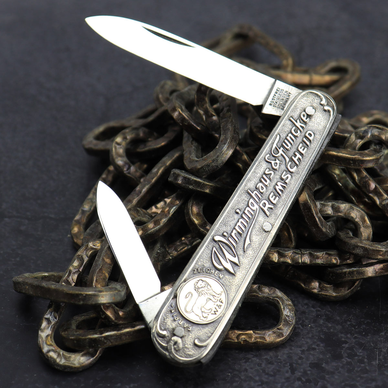 Altes Herrenmesser aus dem Bergischen Land - Wirminghaus & Funke Remscheid"