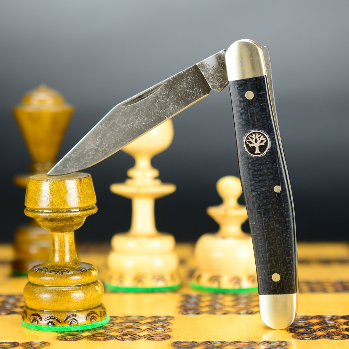  Boker Traditional Gentlemen's Folding Pocket Knife, Slip Joint,  Burlap Micarta, Copper Bolsters, Made in Solingen Germany, 2023 (Stockman)  : Sports & Outdoors