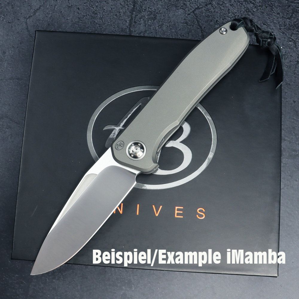 Vorbestellung - Special Konfigurator für Rinkhals, iMamba und Turaco - Arno Bernard Knives - Bestelle dein Messer nach deinen Wünschen