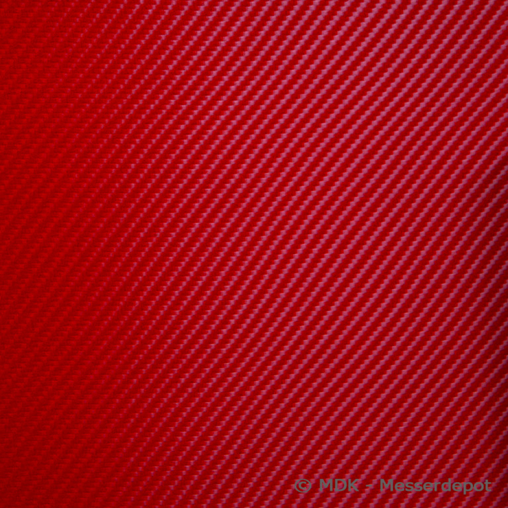 HOLSTEX | Thickness 2.0mm | Carbon Fiber red | Plate approx. 200x300 mm