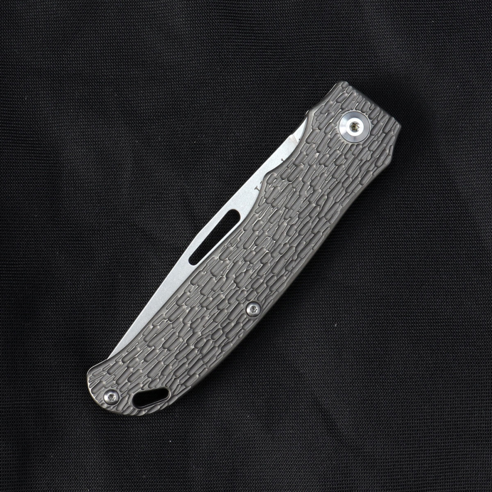 J.E. Made Knives - NYS New Loveless York Special Titan Jigged mit S35VN ohne Clip aus 2018