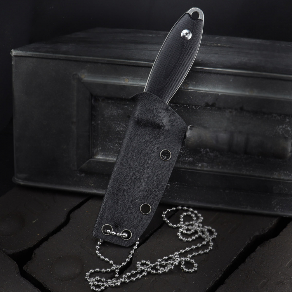 JE made Knives Fixed knife Sunshine-IV G10 Black Steel 12C27