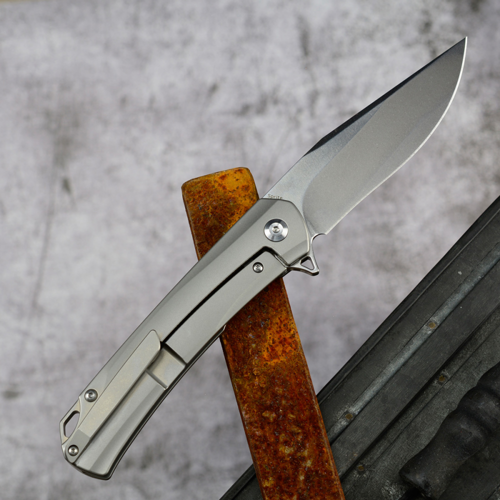 Kansept Sprite Titan mit Micarta einlagen...der große Bruder vom Gremlin