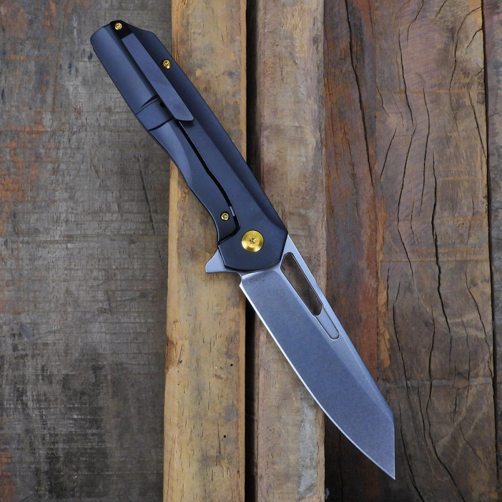 Kansept Knives Shard Knife Titanium Copper CPM-S35VN Framelock
