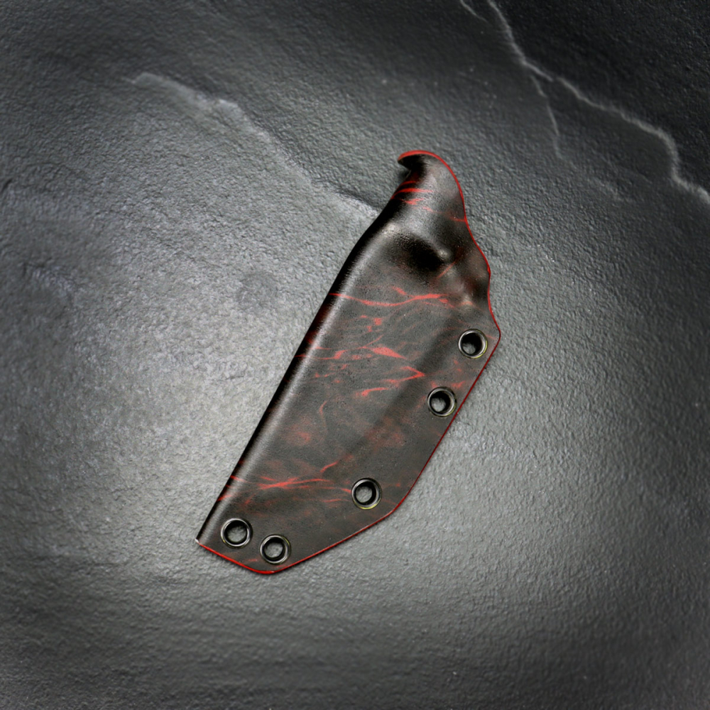 Kydexscheide für QSP SK03 Gen.- 1+2 Workaholic | Custom Kydex gefaltet | Aqua blood