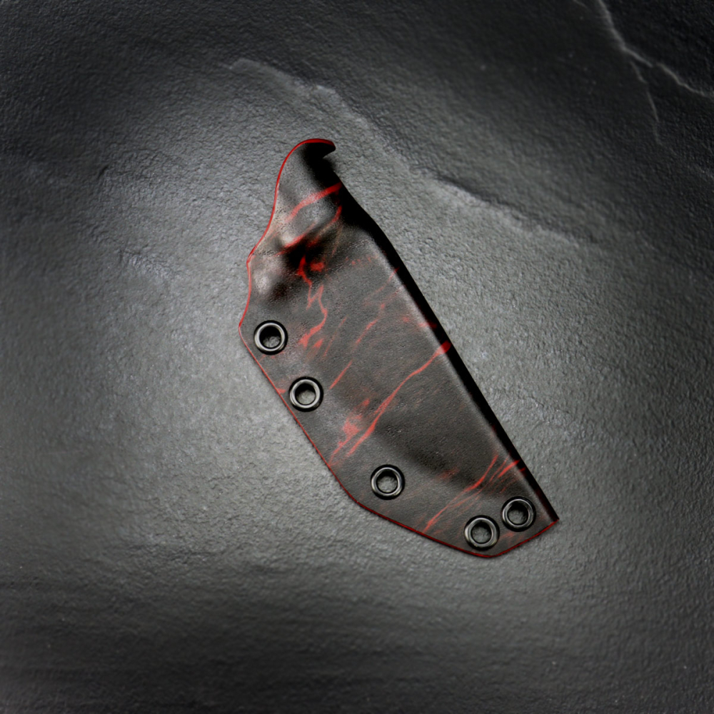 Kydexscheide für QSP SK03 Gen.- 1+2 Workaholic | Custom Kydex gefaltet | Aqua blood