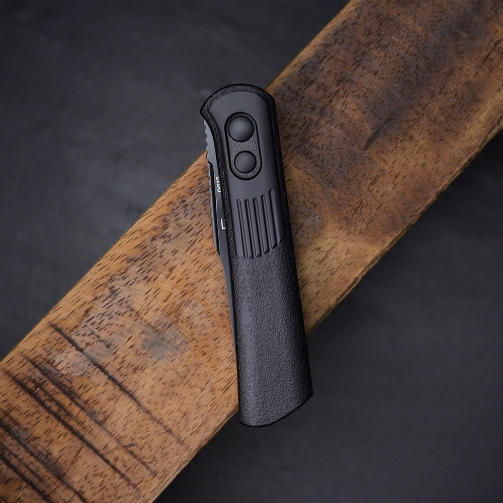 Böker Plus Messer Alluvial All Black nach dem Design von Justin Lundquist Springmesser