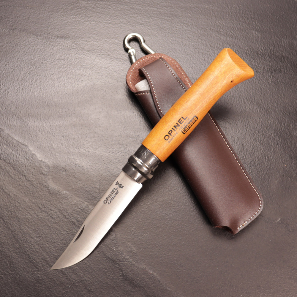 Opinel Taschenmesser in Holz Geschenkbox franz. Buchenholz
