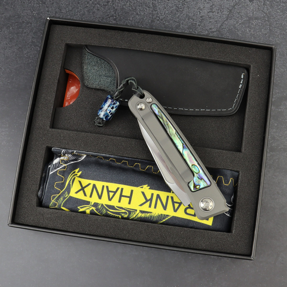 24-188 Rinkhals Arno Bernard | Fuller RWL34 Half stop | Titan Slipjoint | Abalone Beschalung