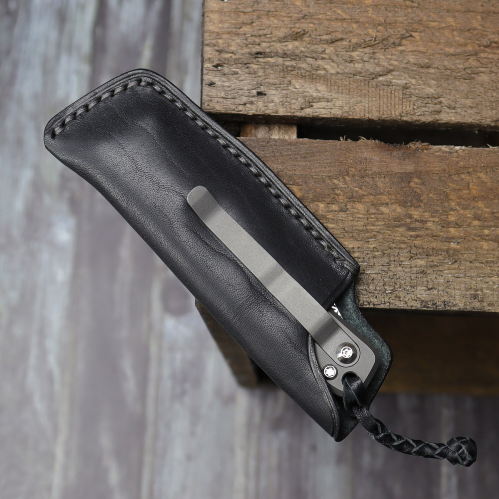 Rinkhals - Arno Bernard Knives - Damaststeel Full Titan Slipjoint Taschenmesser - Erstmalig! 23/036