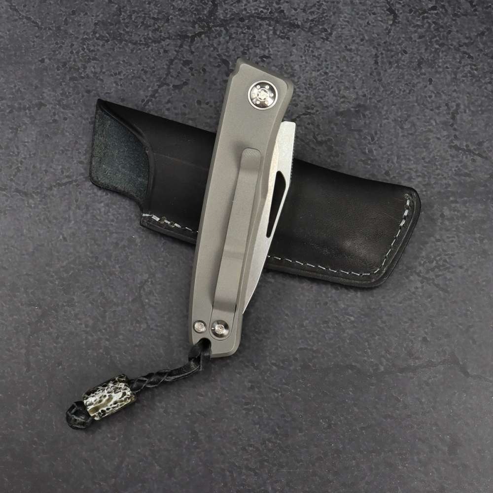 Rinkhals Arno Bernard skelettiert stonewashed | RWL34 Half stop | Titan Slipjoint | Full Titan Version