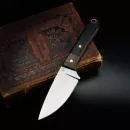 Sven Kinast - 99% Custom Knife 80CrV2 carbon steel FAT carbon / bog oak