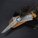 Laguiole Fontenille-Pataud Damastklinge Horn mit Silbereinlage - Backlock - Serial N13-028