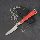 Einzelstück - Prototyp JE Toothpick mit Kydex und Kette - Neck Knife