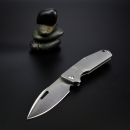 J.E. Made Knives Combustion CPM-3V Stahl Full Titan mit Clip Slipjoint
