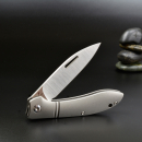 Abverkauf - J.E. Made Knives - Phönix full Titan Slipjoint Taschenmesser CPM S35VN