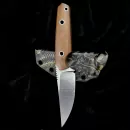 Special - Steffen Bender Custom EDC Messer Niolux Stahl mit antikem Micarta + MDK Kydex Reaper