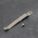 Original replacement belt clip including screw for the Rinkhals Arno Bernard Knives