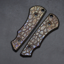 OFFER - Test Scales "Stone" titanium for the SK09EDC knife - 2nd Gen. plus future heat anodized