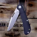 Ancient Spring Lanny's Clip G10 Black Steel D2 Low Budget Pocket Knife Je made Knives