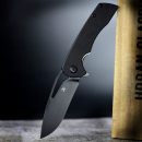 Kansept Knives "Low budget" Kryo Linerlock Folder G10 and knife blade coated in D2 black