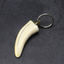 Schlüsselanhänger Warzenschweinstoßzahn von Arno Bernard knives