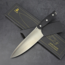 Einzelstück - Prototyp JE Kochmesser 14C28 Sandvik mit gefütterter Kydex