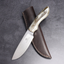 LION - hunting knife from Arno Bernard Knives from South Africa with giraffe bone