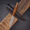 Arno Bernard Knives Marabou slim EDC with handle made of great desert ironwood