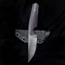 Special - Steffen Bender Custom EDC Knife M390 Steel with Multi-Micarta + MDK Kydex Skull