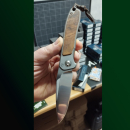 Rarity - German Edition iMamba Arno Bernard Knives RAG Micarta from antique bowling ball