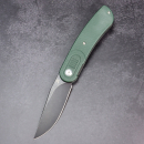 Kansept Reverie Low Budget Version 154CM steel coated G10 green Justin Lundquist