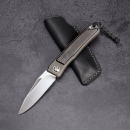 Arno Bernard Knives Rinkhals Titan African Blackwood / Grenadillholz Slipjoint Messer