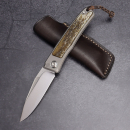 Rinkhals - Arno Bernard Knives Slipjoint knife with giraffe bone RWL-34