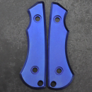 Schalenpaar "Plain" Titan für das SK09EDC Messer - 2. Gen. plus zukünftige anodisiert blau