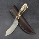 WASP - Handliches Jagdmesser von Arno Bernard Knives im Nessmuk Style mit Warthog gefärbt und N690
