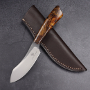 WASP - Handliches Jagdmesser von Arno Bernard Knives im Nessmuk Style mit Ironwood und N690